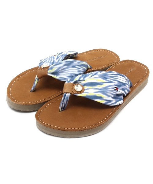 TOMMY HILFIGER（トミーヒルフィガー）の「MONICA 14C（サンダル・レディース・ネイビー/コーラル/レッド/ブルー/チェック/マルチ・36/37/38）」の5枚目の写真