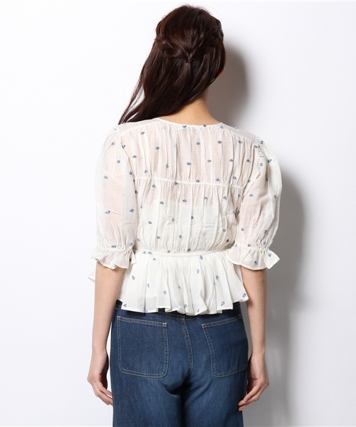 Ray BEAMS（レイビームス）の「MES DEMOISELLES... / Louise TOP（シャツ/ブラウス・レディース・オフホワイト/ベージュ・ONE SIZE）」の8枚目の写真