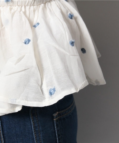 Ray BEAMS（レイビームス）の「MES DEMOISELLES... / Louise TOP（シャツ/ブラウス・レディース・オフホワイト/ベージュ・ONE SIZE）」の5枚目の写真