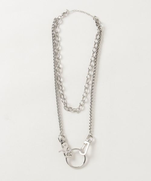 WEGO（ウィゴー）の「WEGO/2連メタルネックレス（ネックレス・レディース・シルバー・FREE）」の5枚目の写真