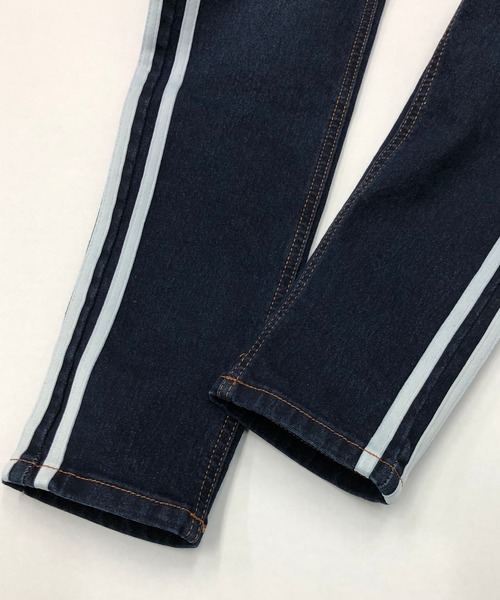 JILL BLAZE（ジルブレイズ）の「10オンス ストレッチデニム / サイドライン スキニー デニム パンツ（デニムパンツ・メンズ・ブラック/インディゴブルー/ライトインディゴブルー・LL/M/L）」の13枚目の写真