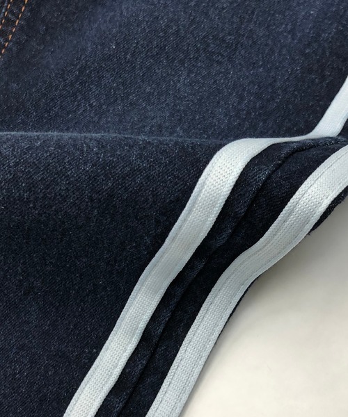 JILL BLAZE（ジルブレイズ）の「10オンス ストレッチデニム / サイドライン スキニー デニム パンツ（デニムパンツ・メンズ・ブラック/インディゴブルー/ライトインディゴブルー・LL/M/L）」の10枚目の写真