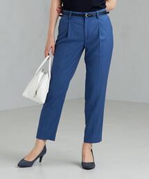 green label relaxing | [洗濯可能] ◆D TR タック ベルト パンツ(その他パンツ)