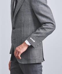 SOVEREIGN グレンチェック 3Bジャケット 52 ブルーのオーバーペン 50558085_b_06_215.jpg