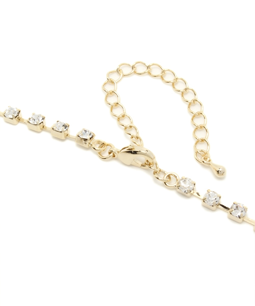 BEAMS LIGHTS Women's（ビームスライツ ウィメンズ）の「ma chere Cosette? / サテンコード ショートネックレス（ネックレス・レディース・グレー/ベージュ・FREE）」の5枚目の写真