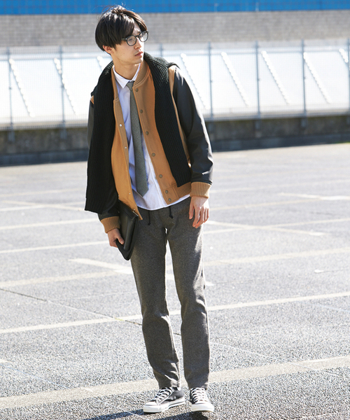 WEGO（ウィゴー）の「WEGO/ツイードトラウザー（スラックス・メンズ・ダークグレー/ブラウン・MEDIUM/LARGE）」の12枚目の写真