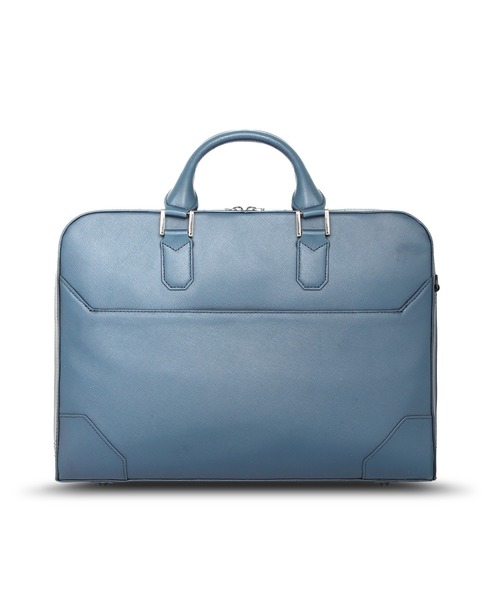 GUIONNET(ギオネ)の「ギオネ 2WAY サフィアーノ ビジネス ブリーフケース GUIONNET BUSINESS SAFIANO LEATHER BRIEFCASE(ビジネスバッグ・メンズ・ライトグレー/ベージュ/ブラウン/グレイッシュブルー/ネイビー/ブラック・FREE)」の6枚目の写真
