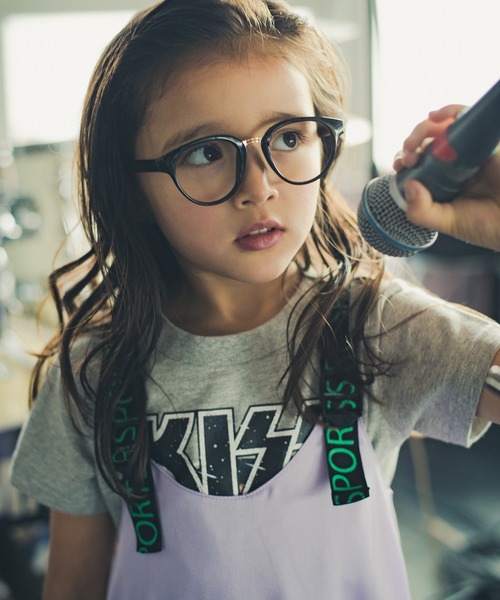 RADCHAP(ラッドチャップ)の「【KISS/キス】半袖Tシャツ(Tシャツ/カットソー・キッズ・杢グレー/ブラック・100cm/110cm/140cm/90cm/150cm/120cm/130cm)」の5枚目の写真