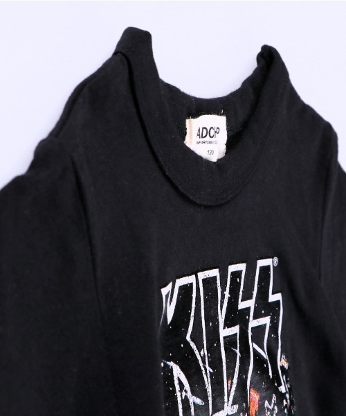 RADCHAP(ラッドチャップ)の「【KISS/キス】半袖Tシャツ(Tシャツ/カットソー・キッズ・杢グレー/ブラック・100cm/110cm/140cm/90cm/150cm/120cm/130cm)」の14枚目の写真