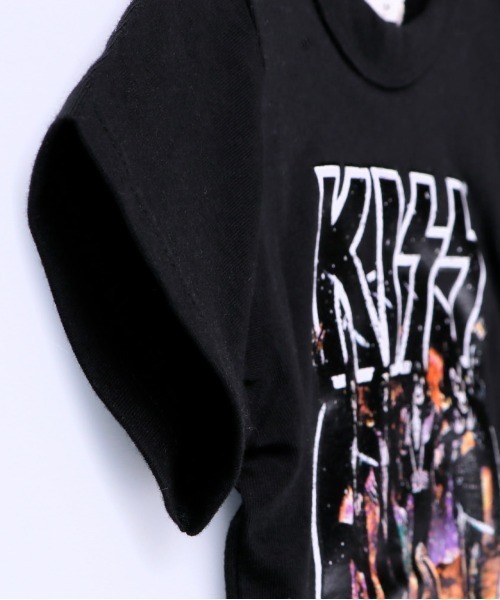 RADCHAP(ラッドチャップ)の「【KISS/キス】半袖Tシャツ(Tシャツ/カットソー・キッズ・杢グレー/ブラック・100cm/110cm/140cm/90cm/150cm/120cm/130cm)」の12枚目の写真