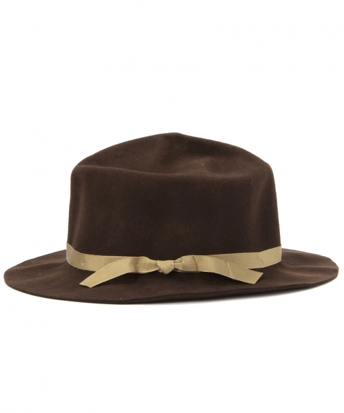 BEAUTY&YOUTH UNITED ARROWS（ビューティーアンドユースユナイテッドアローズ）の「＜EFFANEM＞ CRUSHER HAT/ハット（ハット・メンズ・ブラック/ブラウン・7 3/8）」の3枚目の写真