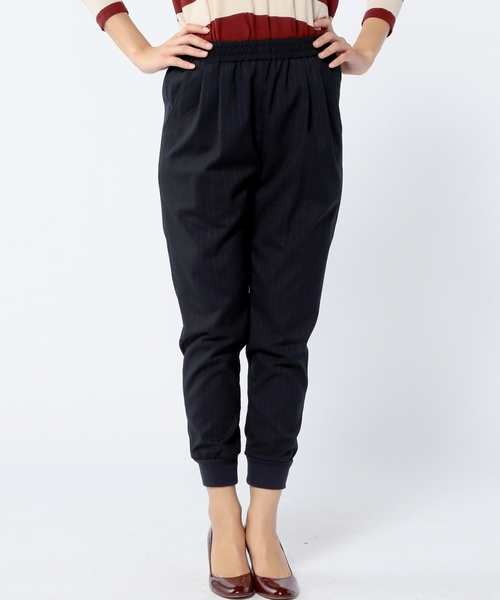 Another Edition(アナザーエディション)の「AE PIN ST EASY PT ◆(その他パンツ・レディース・グレー/ネイビー・MEDIUM/SMALL)」の2枚目の写真