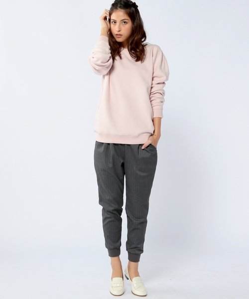 Another Edition(アナザーエディション)の「AE PIN ST EASY PT ◆(その他パンツ・レディース・グレー/ネイビー・MEDIUM/SMALL)」の8枚目の写真