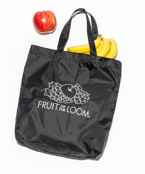 FRUIT OF THE LOOM(フルーツオブザルーム)の「【FRUIT OF THE LOOM】パッカブル エコ トートバッグ PACKABLE TOTE BAG 14575500(エコバッグ/サブバッグ・メンズ・ブラック/パープル/イエロー/レッド/グリーン/ブルー・FREE)」の18枚目の写真