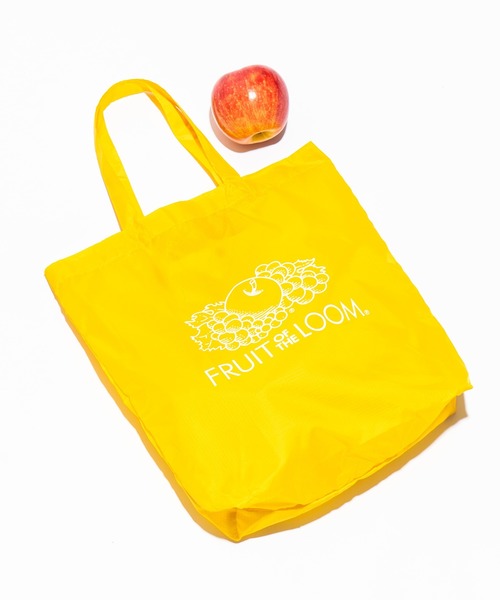FRUIT OF THE LOOM(フルーツオブザルーム)の「【FRUIT OF THE LOOM】パッカブル エコ トートバッグ PACKABLE TOTE BAG 14575500(エコバッグ/サブバッグ・メンズ・ブラック/パープル/イエロー/レッド/グリーン/ブルー・FREE)」の14枚目の写真