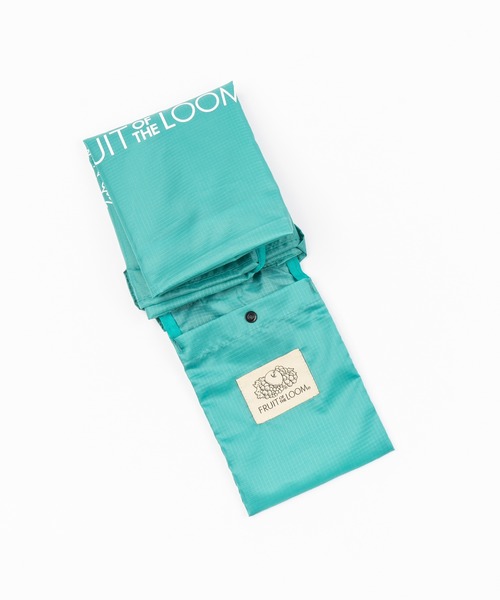 FRUIT OF THE LOOM(フルーツオブザルーム)の「【FRUIT OF THE LOOM】パッカブル エコ トートバッグ PACKABLE TOTE BAG 14575500(エコバッグ/サブバッグ・メンズ・ブラック/パープル/イエロー/レッド/グリーン/ブルー・FREE)」の10枚目の写真