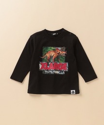 XLARGE KIDS | トリケラトプスプリント長袖Tシャツ(Tシャツ/カットソー)