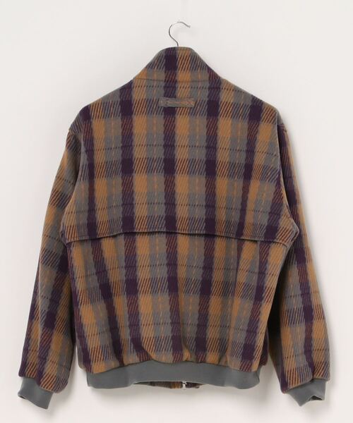 KIIT（キート）の「【KIIT】KERSEYチェックブルゾン/KIJ-Y94-101（ブルゾン・メンズ・グレー/ダークグレー・S/M）」の7枚目の写真