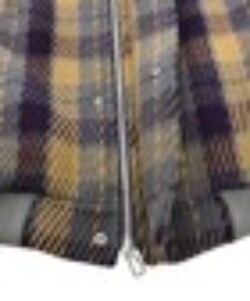 KIIT（キート）の「【KIIT】KERSEYチェックブルゾン/KIJ-Y94-101（ブルゾン・メンズ・グレー/ダークグレー・S/M）」の4枚目の写真