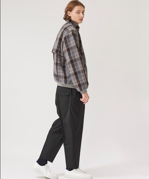 KIIT（キート）の「【KIIT】KERSEYチェックブルゾン/KIJ-Y94-101（ブルゾン・メンズ・グレー/ダークグレー・S/M）」の11枚目の写真