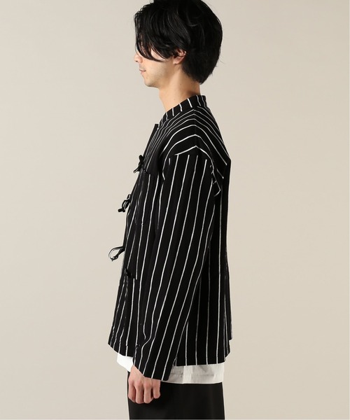 JOURNAL STANDARD（ジャーナルスタンダード）の「【Charcoal/チャコール】OC String Jacket（ブルゾン・メンズ・ブラック系その他/ホワイト系その他・LARGE/X-LARGE）」の5枚目の写真