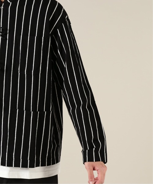 JOURNAL STANDARD（ジャーナルスタンダード）の「【Charcoal/チャコール】OC String Jacket（ブルゾン・メンズ・ブラック系その他/ホワイト系その他・LARGE/X-LARGE）」の9枚目の写真