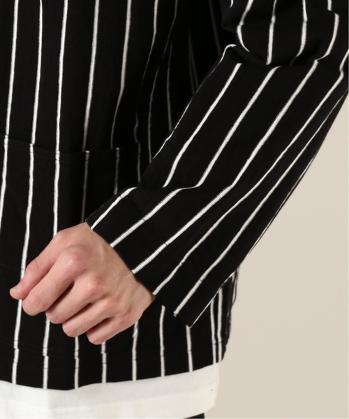 JOURNAL STANDARD（ジャーナルスタンダード）の「【Charcoal/チャコール】OC String Jacket（ブルゾン・メンズ・ブラック系その他/ホワイト系その他・LARGE/X-LARGE）」の10枚目の写真