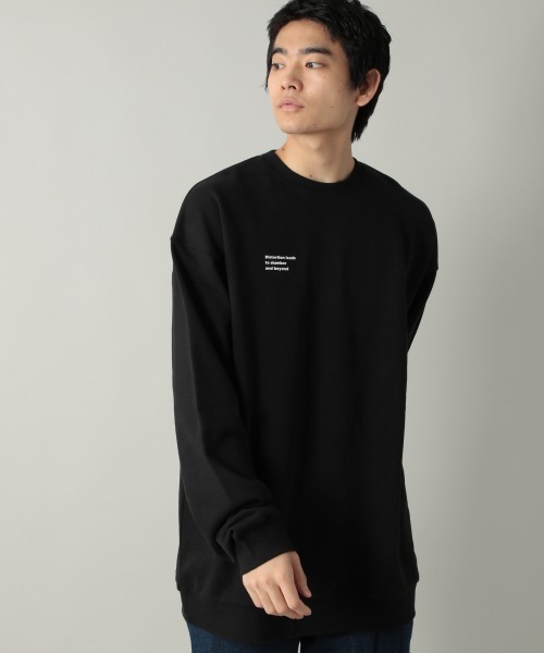 PBLIM（ページボーイリム）の「【PAGEBOYLIM】マーブルプリントウラケ（Tシャツ/カットソー・レディース・ホワイト/ブラック・MEDIUM/X-LARGE）」の10枚目の写真