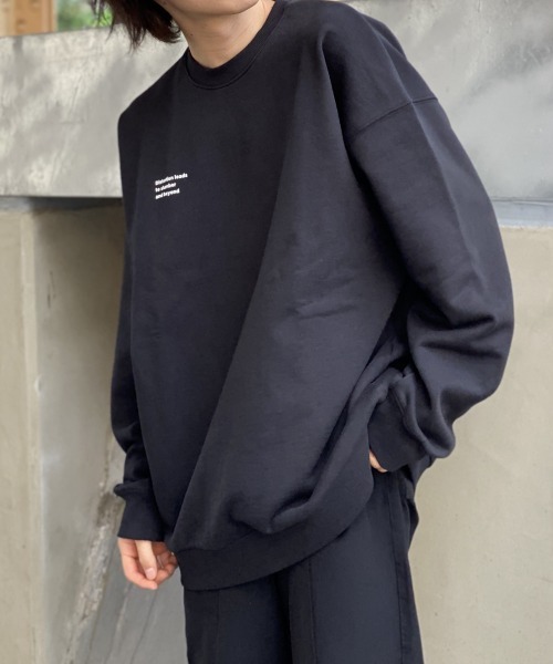 PBLIM（ページボーイリム）の「【PAGEBOYLIM】マーブルプリントウラケ（Tシャツ/カットソー・レディース・ホワイト/ブラック・MEDIUM/X-LARGE）」の12枚目の写真