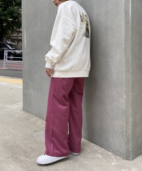 PBLIM（ページボーイリム）の「【PAGEBOYLIM】マーブルプリントウラケ（Tシャツ/カットソー・レディース・ホワイト/ブラック・MEDIUM/X-LARGE）」の18枚目の写真