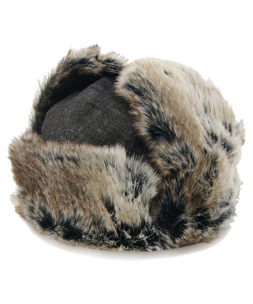 polcadot（ポルカドット）の「DENIM FLIGHT CAP/デニム フライト キャップ（キャップ・レディース・ネイビー/ブラック・FREE）」の17枚目の写真