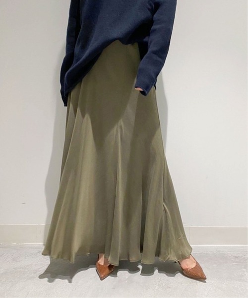 plage（プラージュ）の「Fibril ギャザーロングスカート14◇（スカート  