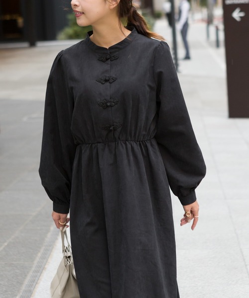 セール】ピーチチャイナワンピース（ワンピース）｜SpRay（スプレイ