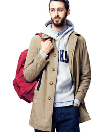 green label relaxing | □P/N WASHED LNR ステンカラーコート ◆(ステンカラーコート)