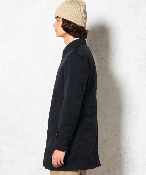 green label relaxing（グリーンレーベルリラクシング）の「□P/N WASHED LNR ステンカラーコート ◆（ステンカラーコート・メンズ・ベージュ/ネイビー・MEDIUM/SMALL/LARGE/X-LARGE）」の3枚目の写真