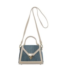 LILY BROWN | アップサイクルデニムミニバッグ(ショルダーバッグ)