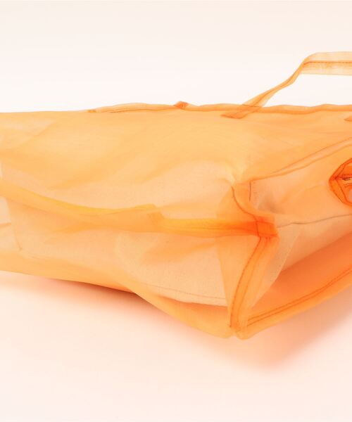 FRUIT OF THE LOOM(フルーツオブザルーム)の「/FRUIT OF THE LOOM/FTL SEE THROUGH BST BAG M(トートバッグ・メンズ・ホワイト/オレンジ/グリーン/パープル・FREE)」の6枚目の写真
