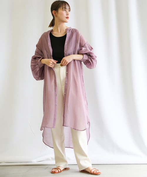 select MOCA（セレクトモカ）の「2021 SS Uネックリブショート丈タンクトップ（タンクトップ・レディース・イエロー/ホワイト/ブラック/パープル・FREE）」の8枚目の写真