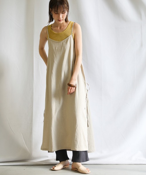 select MOCA（セレクトモカ）の「2021 SS Uネックリブショート丈タンクトップ（タンクトップ・レディース・イエロー/ホワイト/ブラック/パープル・FREE）」の6枚目の写真