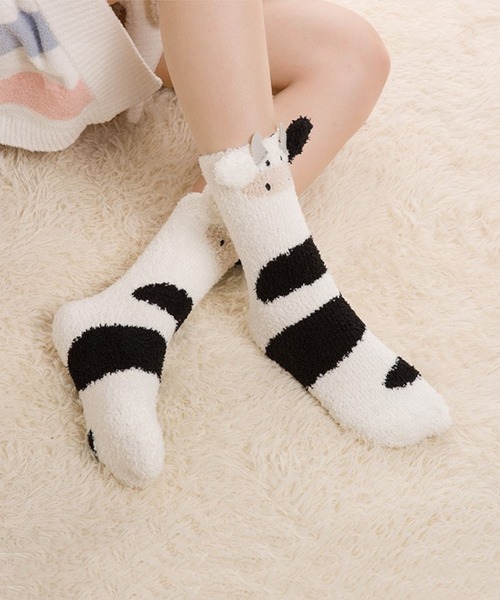 かわいい動物厚手ソックス ソックス 靴下 Aimoha アイモハ のファッション通販 Zozotown