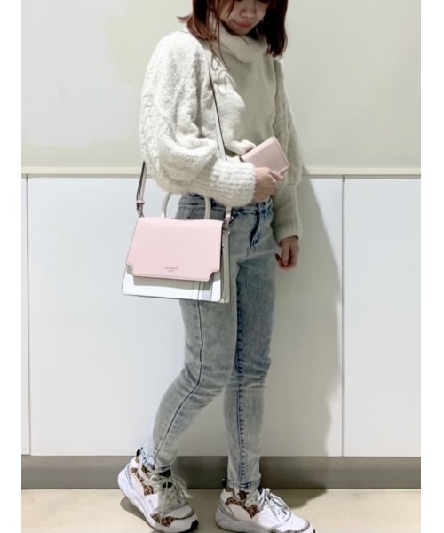 & chouette（アンドシュエット）の「お財布付きスポーティーワンハンドルバッグ（ハンドバッグ・レディース・オフホワイト/ベビーピンク/グレイッシュベージュ/ライトブルー・FREE）」の16枚目の写真