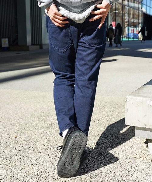 Blue Standard （ブルースタンダード）の「【BLUE STANDARD】ＦＬＯＷＴＥＣＨイージーパンツ　クロップド丈　ストレッチ素材　リラックス/ルームウェア/ワンマイルウェアにもおすすめ（その他パンツ・メンズ・ブルー/ブルー系その他/ワンウォッシュ・MEDIUM/X-LARGE/SMALL/LARGE）」の17枚目の写真