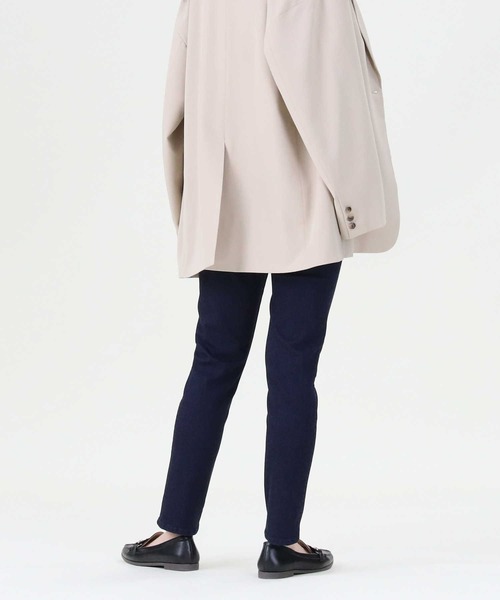 RAG MACHINE（ラグマシーン）の「【RAG MACHINE】「nobee」 楽伸びデニムテーパードパンツ（デニムパンツ・レディース・ダークインディゴブルー/ライトインディゴブルー/ノンウォッシュ・S/M/L）」の19枚目の写真