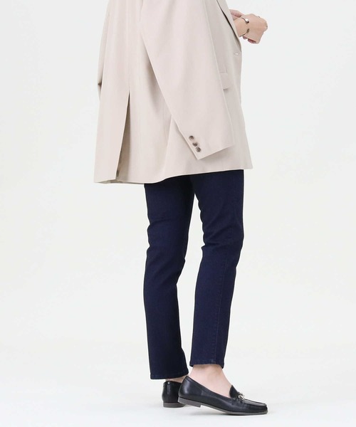 RAG MACHINE（ラグマシーン）の「【RAG MACHINE】「nobee」 楽伸びデニムテーパードパンツ（デニムパンツ・レディース・ダークインディゴブルー/ライトインディゴブルー/ノンウォッシュ・S/M/L）」の20枚目の写真