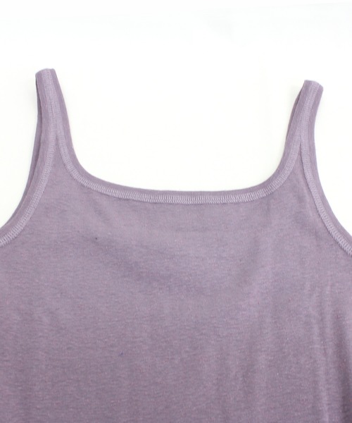 RNA-N（アールエヌエーエヌ）の「M1562 ナノファインフライスロングタンク（タンクトップ・レディース・ホワイト/ラベンダー/キャメル/チャコールグレー・MEDIUM）」の15枚目の写真