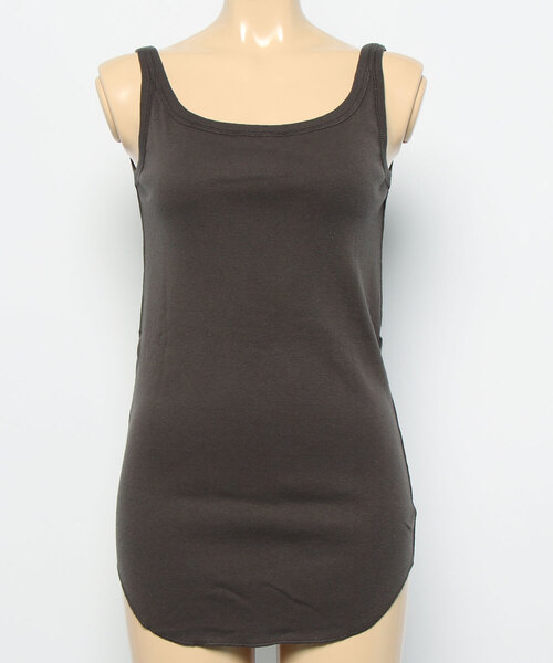 RNA-N（アールエヌエーエヌ）の「M1562 ナノファインフライスロングタンク（タンクトップ・レディース・ホワイト/ラベンダー/キャメル/チャコールグレー・MEDIUM）」の18枚目の写真