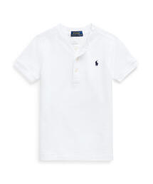 POLO RALPH LAUREN CHILDRENSWEAR（ポロ ラルフ ローレン チルドレンズウェア）の「フェザーウェイト コットン メッシュ ヘンリー シャツ（Tシャツ/カットソー・キッズ）」