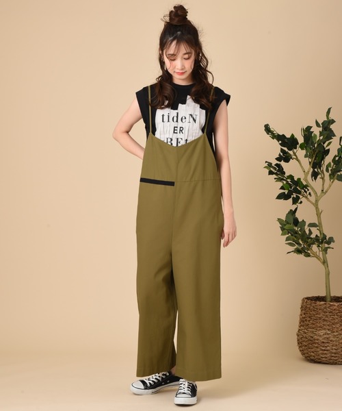 blanc basque（ブランバスク）の「【ＢＬＡＮＣ　ｂａｓｑｕｅ】スワイースワイ天竺＊ガーゼテープ（Tシャツ/カットソー・レディース・ホワイト/グレー/ブラック・FREE）」の11枚目の写真