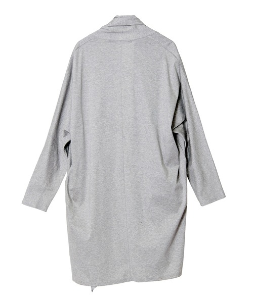 NO ID.(ノーアイディ)の「【NO ID.】Dolman Sleeve Drape Gown / ドルマン スリーブ ドレープ ガウン(カーディガン/ボレロ・メンズ・ブラック/グレー/カーキ・ONE SIZE)」の17枚目の写真