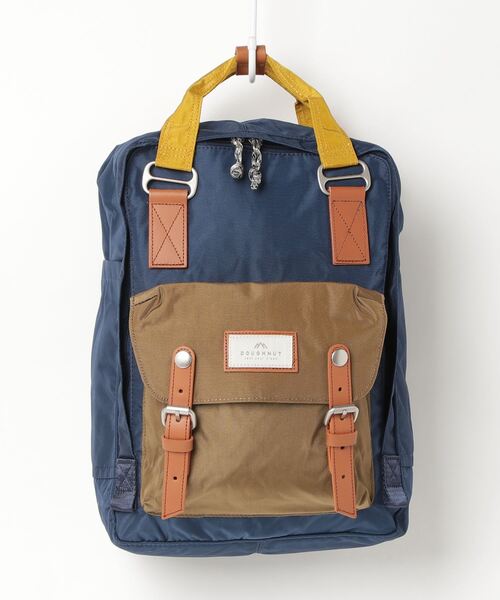 DOUGHNUT(ドーナッツ)の「【DOUGHUNT/ドーナツ】Macaroon/マカロン スクエアバッグパック(バックパック/リュック・レディース・ブラック/ライトブラウン/マスタード/カーキ/ネイビー/ブルー系その他/ブラック系その他/ベージュ系その他・FREE)」の7枚目の写真